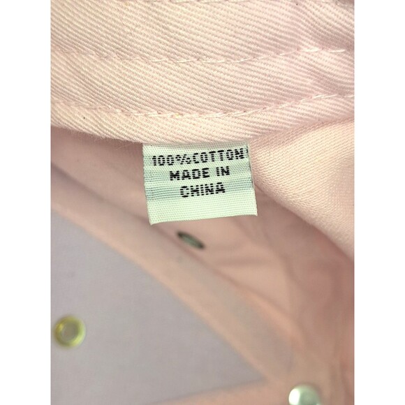 NWOT JEEP Baseball Hat Embroidered Cap Curved Brim Strapback Pink Unisex 6 Panel - Picture 9 of 9